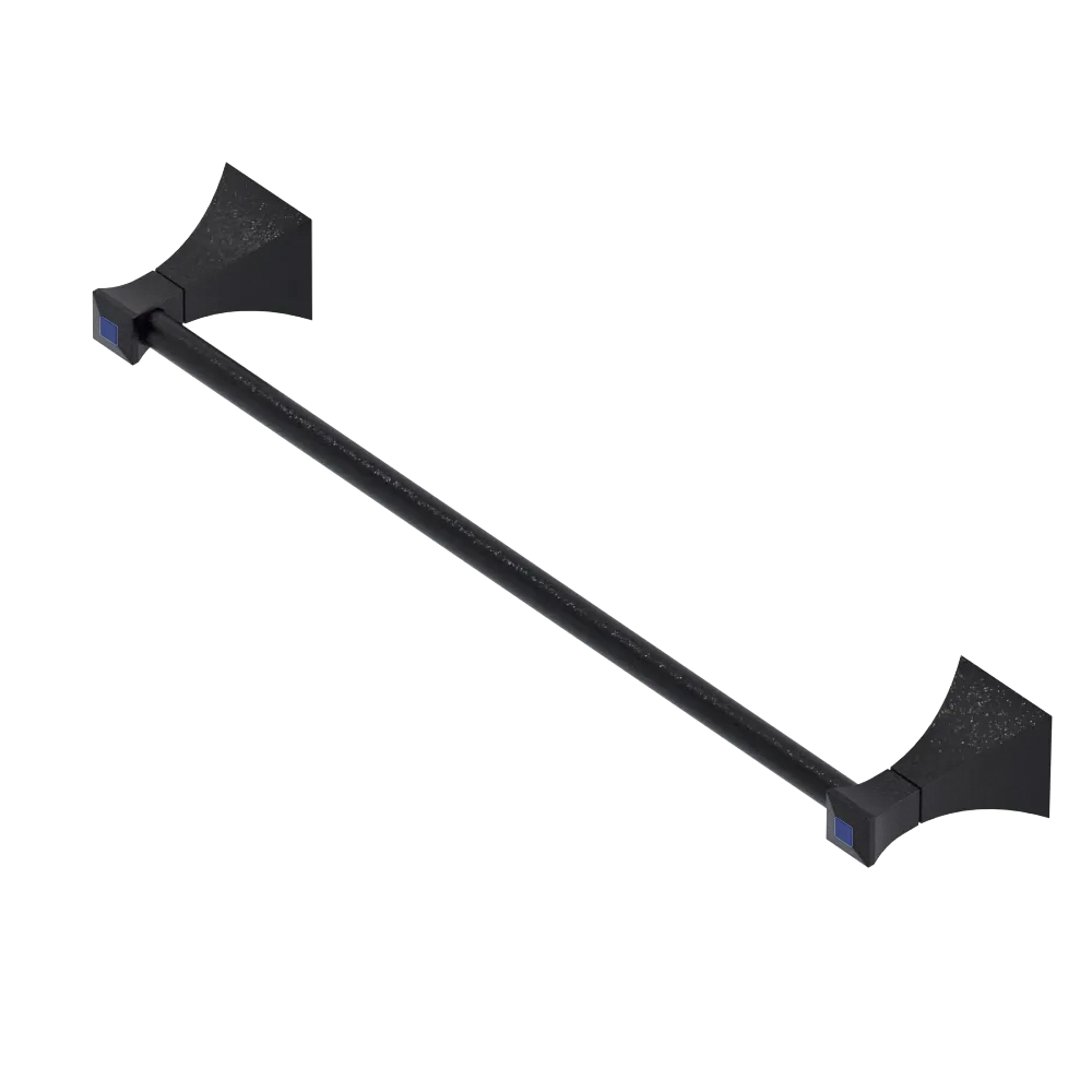 Rubinet Towel Bar 24" Matt Black