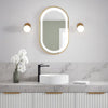 KALIA EFFECTLED-illuminated bathroom mirror - 20" x 32" - Brushed gold