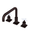 Rubinet Widespread Kitchen Set with Genesis Spout Oil Rubbed Bronze