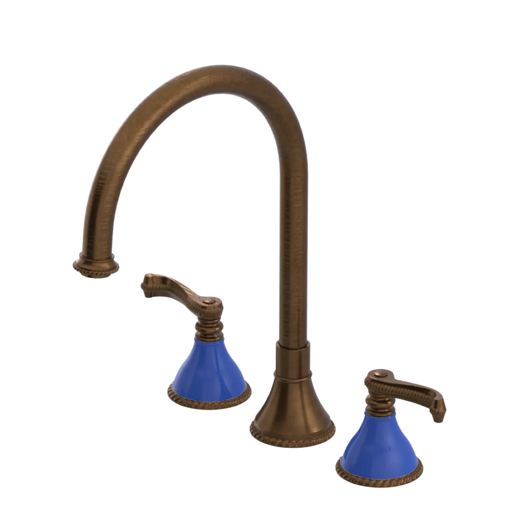 Rubinet Widespread Kitchen Set Oil Rubbed Bronze