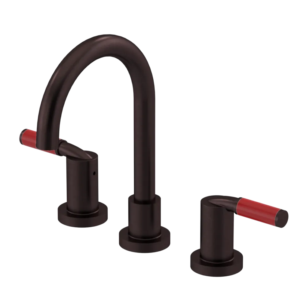 Rubinet Widespread Lav set (less drain) Oil Rubbed Bronze