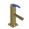 Rubinet Single Control Bidet Fitting (less drain) Natural Brass