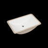 Contac Emery – 4220CGY – Undermount Sink in Soft White