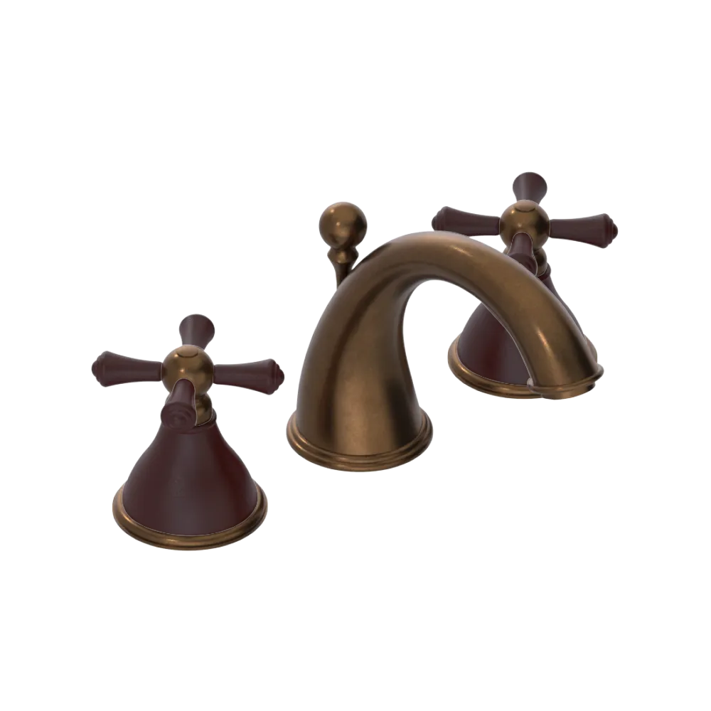 Rubinet Widespread Lav. Set. (less drain) Tuscan Brass