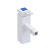 Rubinet Single Control Bidet Fitting (less drain) White
