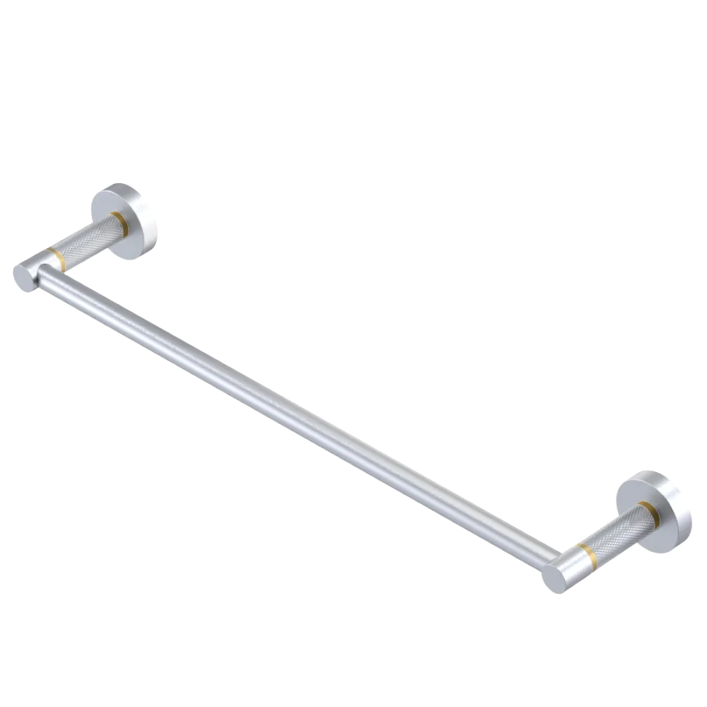 Rubinet Towel Bar 24" Satin Chrome