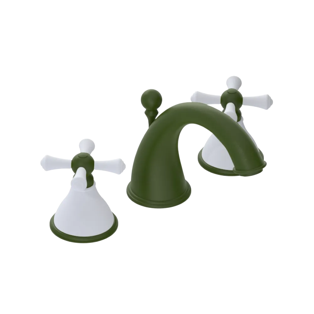 Rubinet Widespread Lav. Set. (less drain) Green Envy