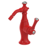 Rubinet Single Control Bidet Fitting (less drain) Red