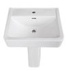 Contac Pineview – 4313DSX – Single Hole Pedestal Sink