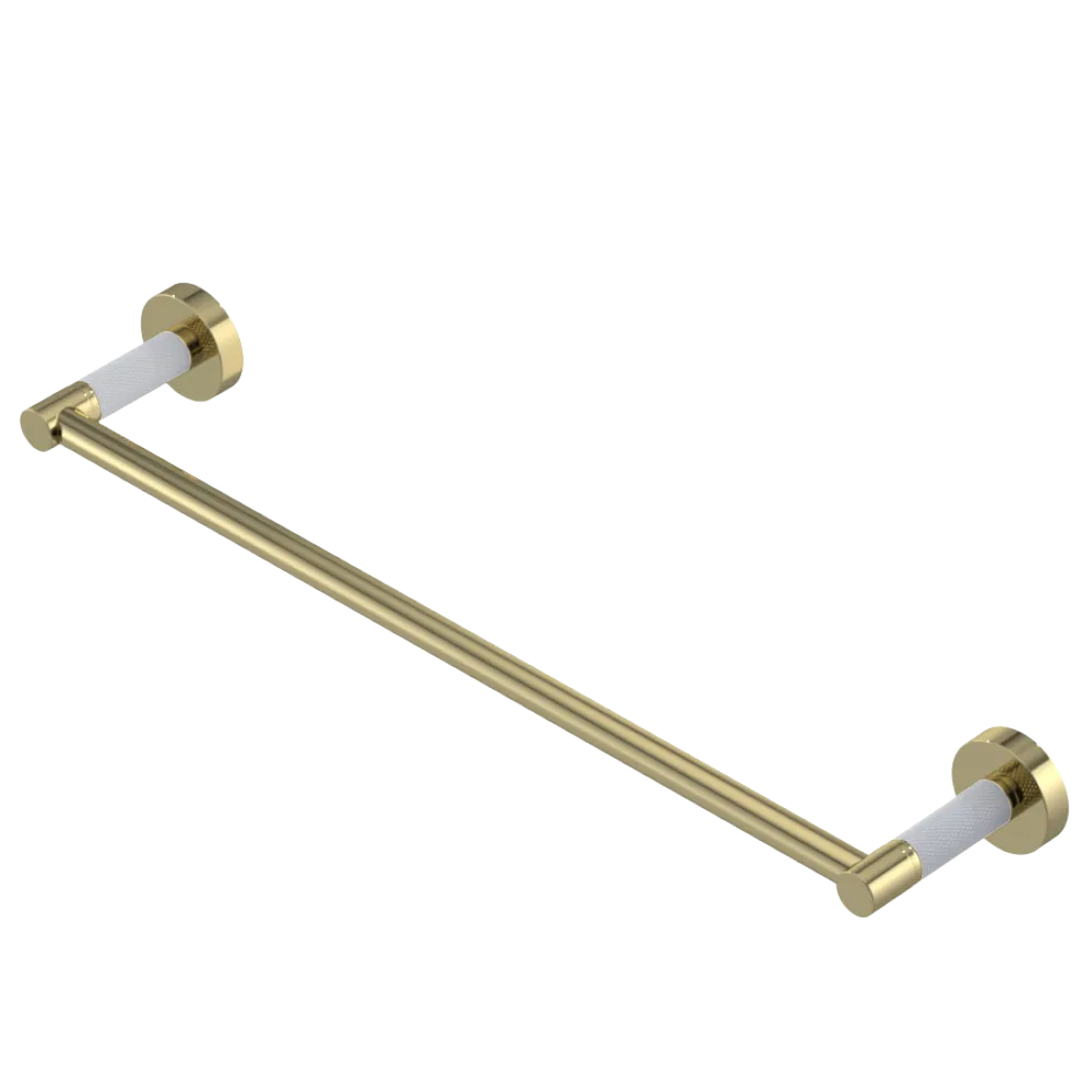 Rubinet Towel Bar 24" Natural Brass