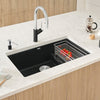Blanco Precis U 1¾ Low Divide Silgranit 32" Kitchen Sinks