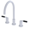 Rubinet Widespread Kitchen Set White
