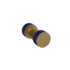 Rubinet Shower Door Knob (set) Satin Gold