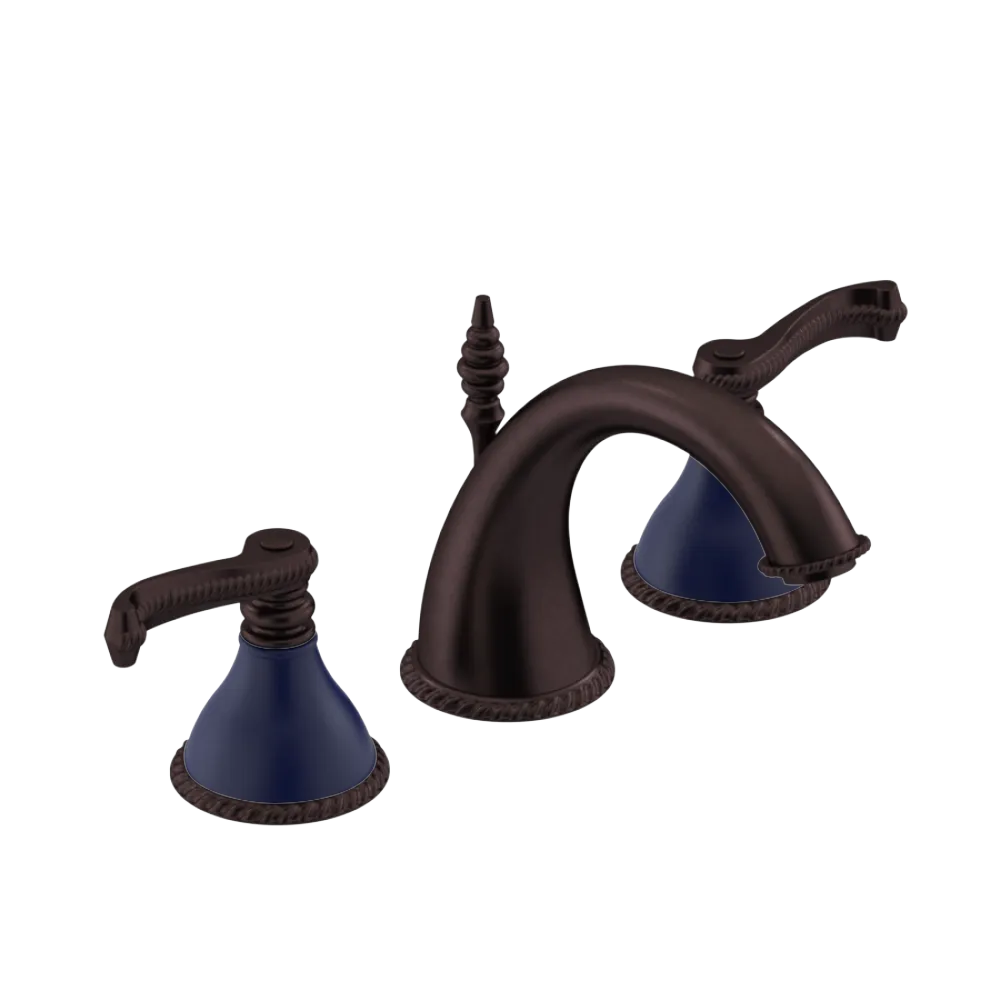 Rubinet Widespread Lav. Set. (less drain) Oil Rubbed Bronze