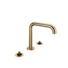 Baril 8" c/c lavatory faucet (without handle), drain included