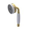 Rubinet 3 Function Hand Held Shower Only Satin Brass