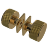 Rubinet Shower Door Knob (set) Gold