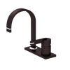 Rubinet 4" Centre Single Control Lav. Set (less drain) Oil Rubbed Bronze