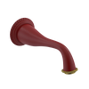 Rubinet Tub Filler Spout Wall Mount Maroon