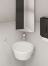 Contac Edgeview – 4610BHX-SO – Single Hole with Sealed Overflow Wall Hung Sink