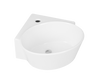 Contac Edgeview – 4610BHX-SO – Single Hole with Sealed Overflow Wall Hung Sink