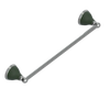 Rubinet Towel Bar 18" Satin Nickel