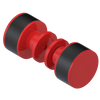 Rubinet Shower Door Knob (set) Red