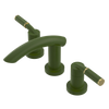 Rubinet Widespread Lav. Set. (less drain) Green Envy