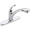 Delta Single Handle Pull-Out Water-Efficient Kitchen Faucet 1.5 Gpm - Golzar Home