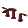 Rubinet Widespread Lav. Set. (less drain) Maroon
