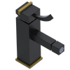 Rubinet Single Control Bidet Fitting (less drain) Matt Black