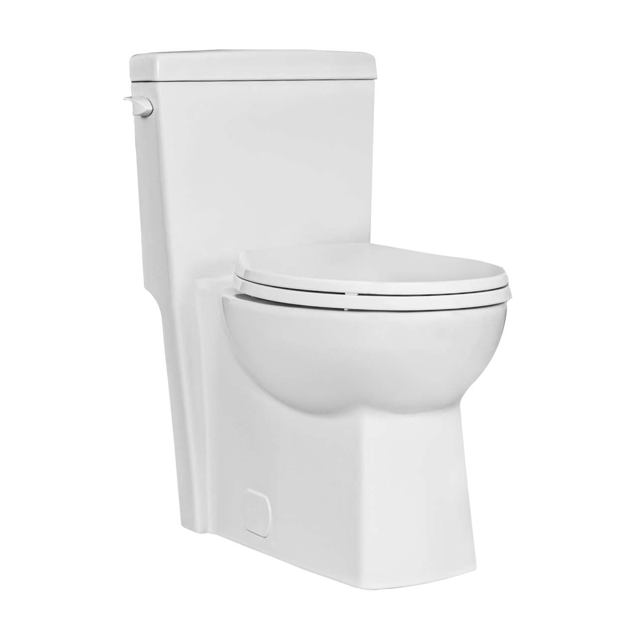 Contrac Carlaw – 4710BAVU – 4.8 Lpf One Piece Elongated Toilet with Unlined Tank and Smooth Close Toilet Seat