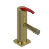 Rubinet Single Control Bidet Fitting (less drain) Natural Brass