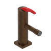 Rubinet Single Control Bidet Fitting (less drain) Oil Rubbed Bronze