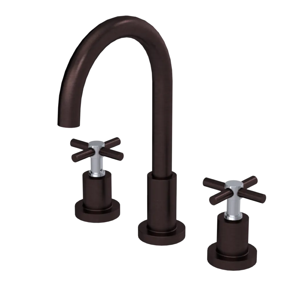 Rubinet Widespread Kitchen Set with LaSalle Spout Oil Rubbed Bronze