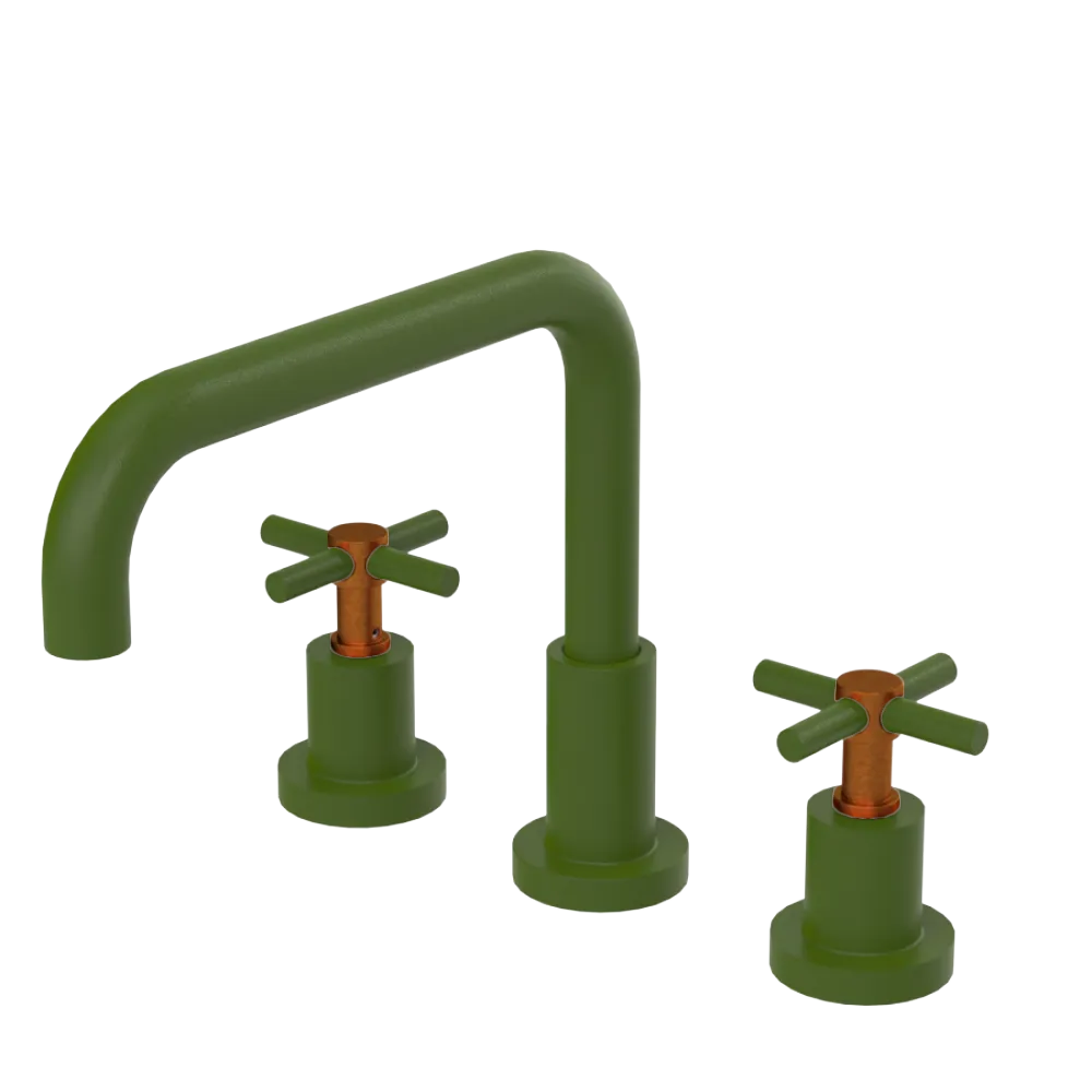Rubinet Widespread Kitchen Set Green Envy