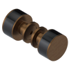 Rubinet Shower Door Knob (set) Tuscan Brass