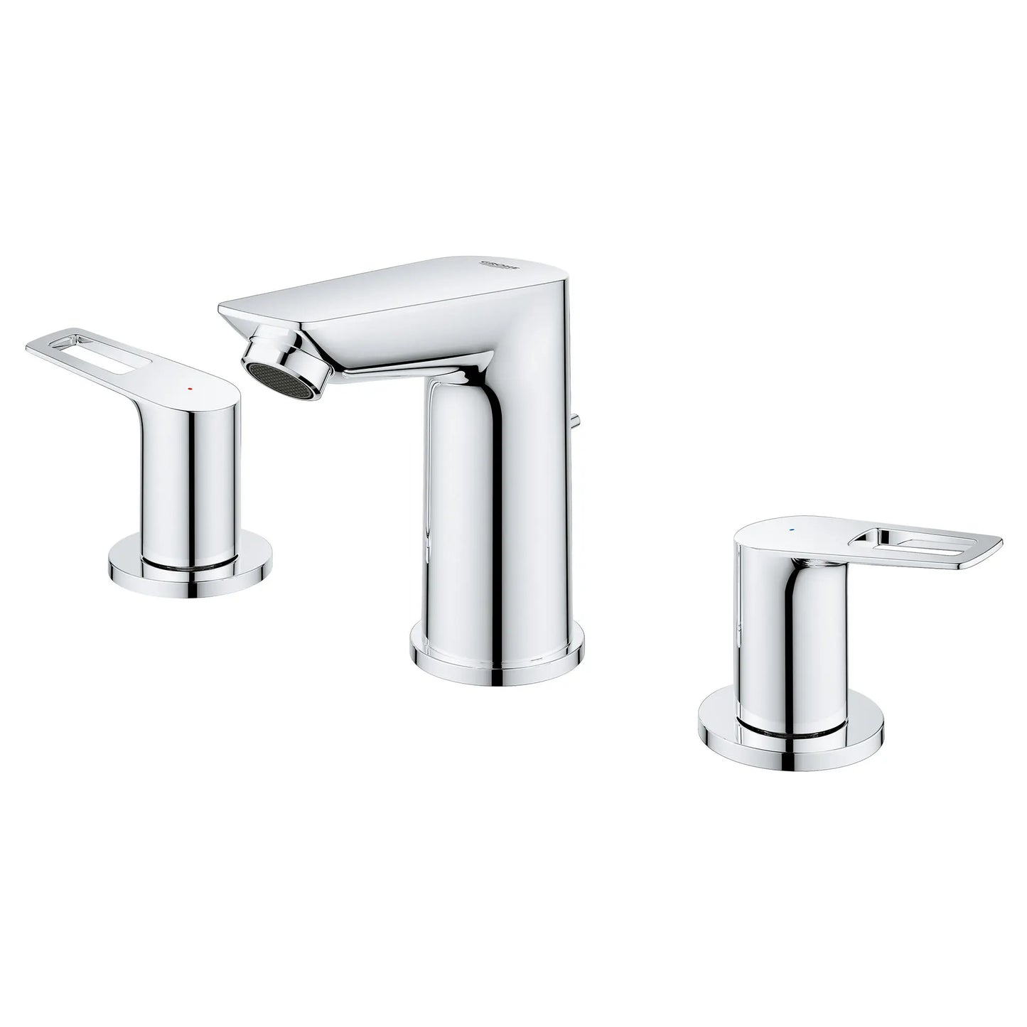 Bauloop 8-Inch Widespread 2-Handle M-Size Bathroom Faucet, 1.2 GPM