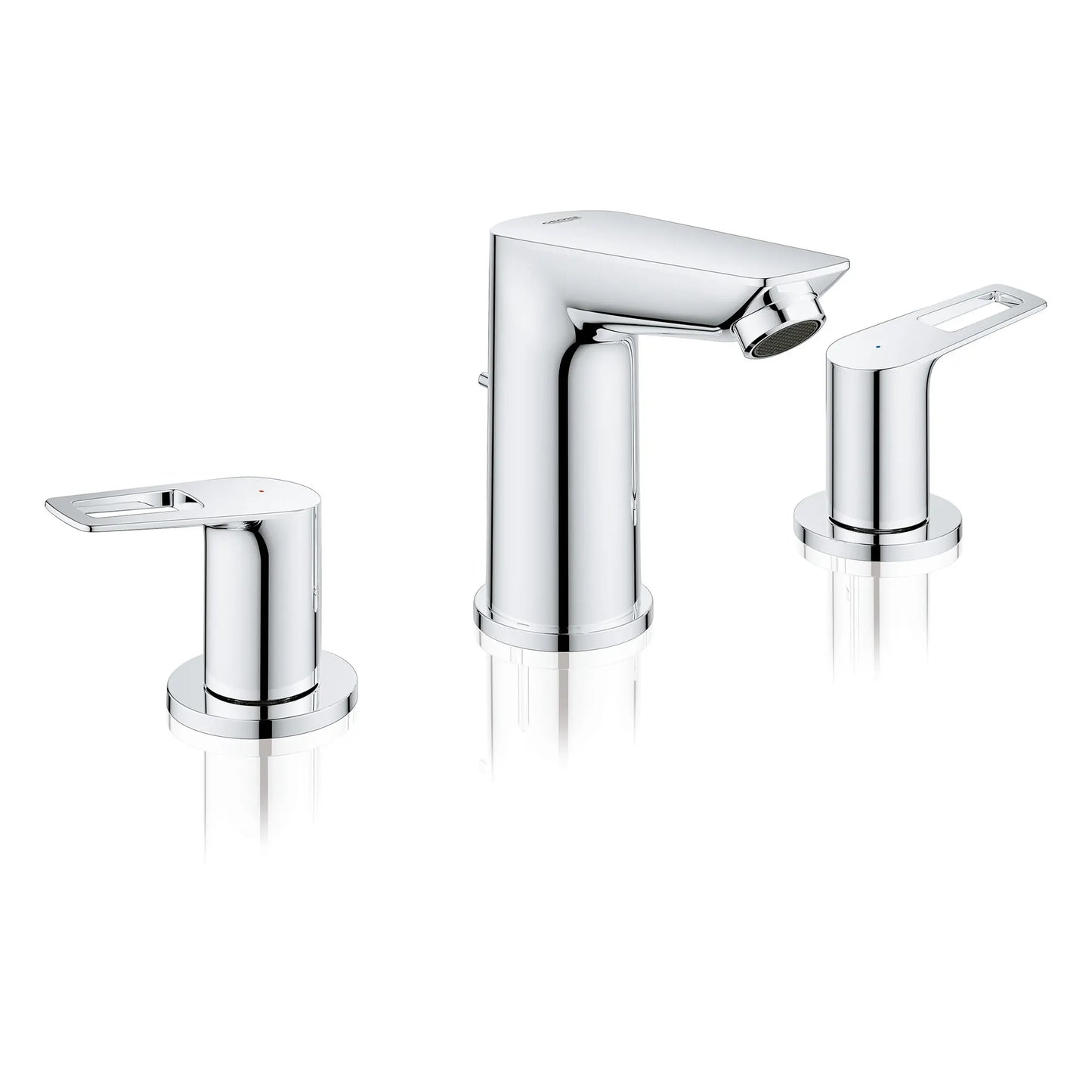 Bauloop 8-Inch Widespread 2-Handle M-Size Bathroom Faucet, 1.2 GPM