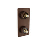 Baril Thermostatic pressure balanced shower valve with 2-way diverter (without handle)