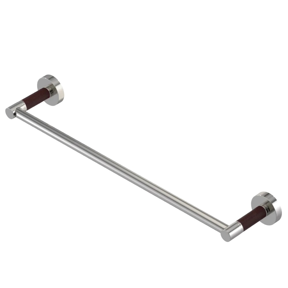 Rubinet Towel Bar 24" Polished Nickel