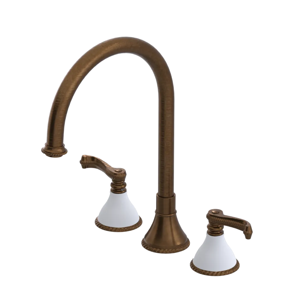 Rubinet Widespread Kitchen Set Oil Rubbed Bronze