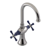 Rubinet Single Hole Dual Handle Lav. Set. (less drain) Polished Nickel