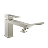 Baril 2-piece tub filler with hand shower
