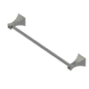 Rubinet Towel Bar 18" Satin Nickel