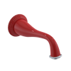 Rubinet Tub Filler Spout Wall Mount Red