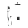 Amber Push-button Two Way Thermostatic System - Kit 1