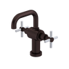 Rubinet Single Hole Dual Handle Lav. Set. (less drain) Oil Rubbed Bronze