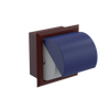 Rubinet RECESSED TOILET PAPER HOLDER Bordeaux
