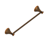 Rubinet Towel Bar 24" Tuscan Brass